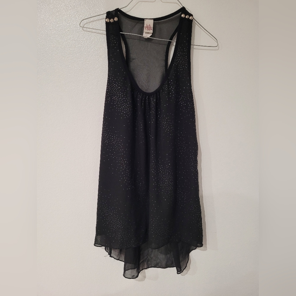 L.A Teez downtown sparkles tank